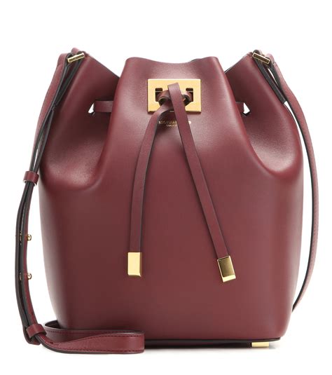 michael kors collection large leath bucket bag|michael kors miranda bucket bag.